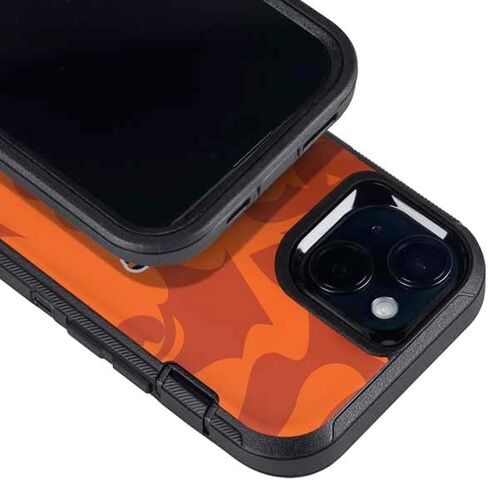 Skinit Decal Phone Skin Compatible with OtterBox Defender iPhone 13 - Officially Licensed NFL Chicago Bears Double Vision Design in Saudi Arabia