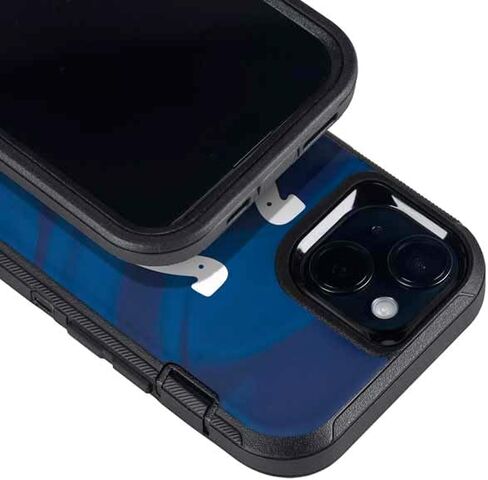 Skinit Decal Phone Skin Compatible with OtterBox Defender iPhone 14 - Officially Licensed NFL Indianapolis Colts Design in Saudi Arabia