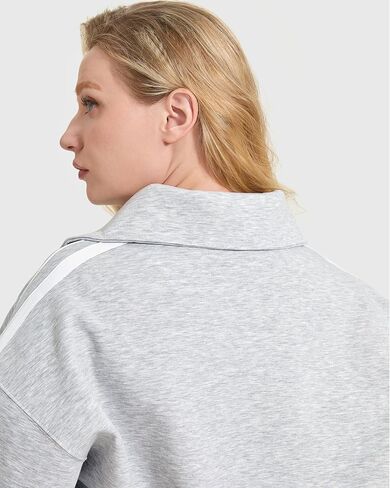 MOOSLOVER Women 2 Piece Lounge Matching Sets Modal Oversized Sweatshirt Wide leg Sweatpants Baggy Tracksuit in Saudi Arabia