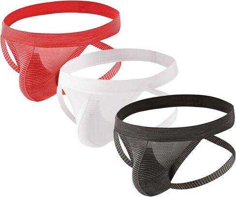 KAREN SPACE Jockstraps for Men Athletic Supporters Underwear Sexy Mens Thong Underwear in Saudi Arabia