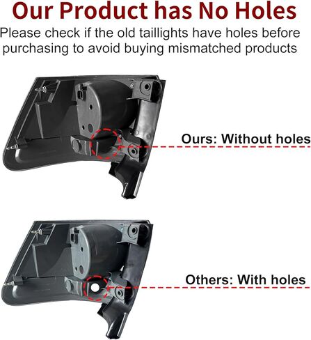 LED Tail light Compatible with 2007 2008 2009 2010 2011 2012 GMC Acadia Rear Light Brake Lamp w/Bulbs Replacement 20912757, GM2800216 (Driver Left Side) in Saudi Arabia