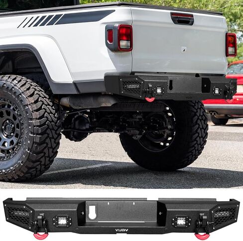 Vijay Rear Bumper Compatible with 2020-2024 Gladiator JT in Kuwait