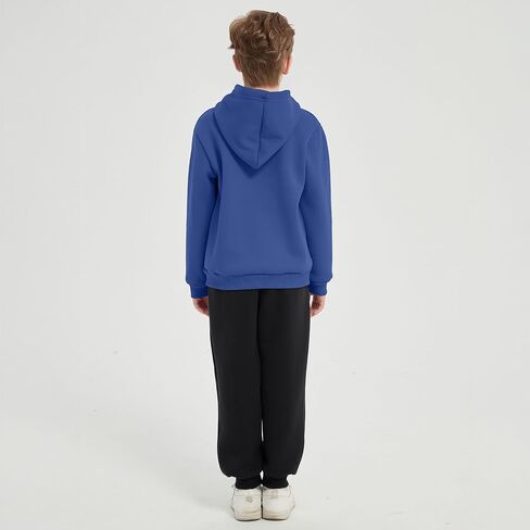 2-Pack Kids Sweatpants Toddler Fleece Jogger Pants Athletic Elastic Waistband Sweatpants for Boys and Girls in Saudi Arabia