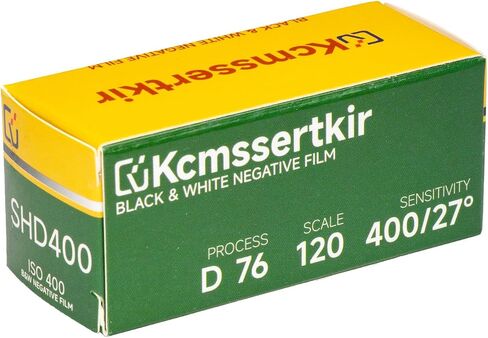 SHD 400 ، 120 Roll Film ، فيلم طباعة بالأبيض والأسود ، ISO 400 in Kuwait