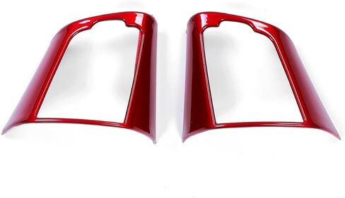 YOUTOOCAR 2PCS Carbon Fiber Pattern Steering Wheel Trim Covers Compatible with Kia Stinger 2018-2023 Accessories in Saudi Arabia