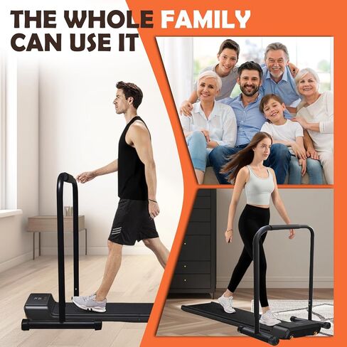 Handle Bar for Walking Pad Compatible with Walking Pad 24.8'' Wide,Iron Hand Rails Stand Four Adjustable Heights 31.4 to 37.4 Inch,Stable Home Office & Gym Safety Handrail in Saudi Arabia