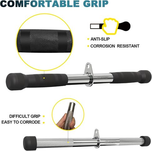 POWER GUIDANCE Cable Machine Attachment, LAT Pulldown Attachments, Cable Attachments for Gym, Home Gym Accessories in Saudi Arabia