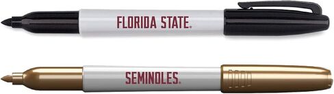 NCAA Florida St Seminoles Marker 2 Pack, Black/Gold, One Size in Saudi Arabia