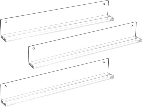 Clear Acrylic Challenge Coin Display Rack, Wall Mount, Single Row, Military Coin Holder, Set of 3 in Saudi Arabia