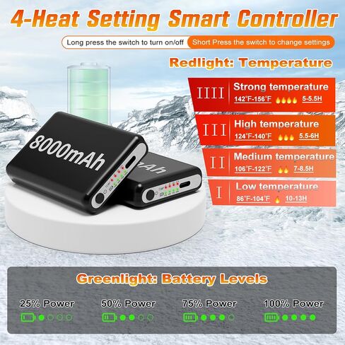 Heated Socks for Men Women with APP Control, 8000mAh Battery Rechargeable Electric Washable Winter Warm Feet and Outdoor for Hunting Skiing Cycling Camping in Saudi Arabia
