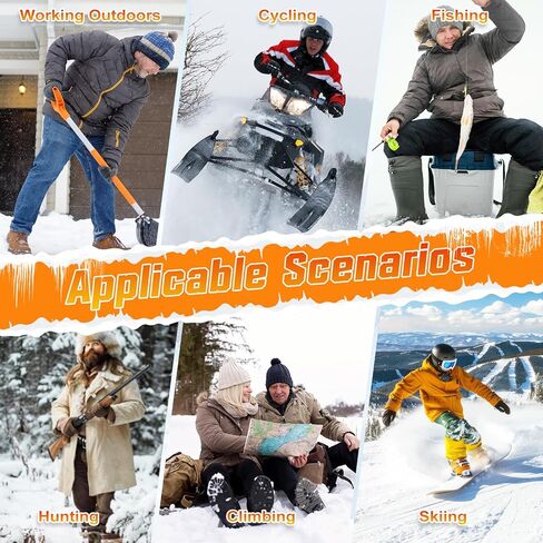 Heated Socks for Men Women with APP Control, 8000mAh Battery Rechargeable Electric Washable Winter Warm Feet and Outdoor for Hunting Skiing Cycling Camping in Saudi Arabia