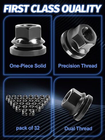 M14x1.5 Lug Nuts with Cone Seat，24PCS Chrome Wheel Lug Nuts ，9/10" 22mm Hex，1.91" Length Compatible with Silverado Suburban 1500 Expedition F-150 Ram 1500 in Saudi Arabia