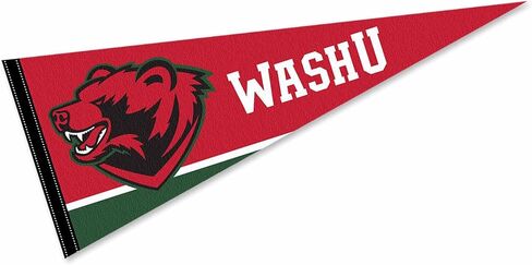 College Flags & Banners Co. Washington St. Louis Bears Logo Pennant Flag in Saudi Arabia