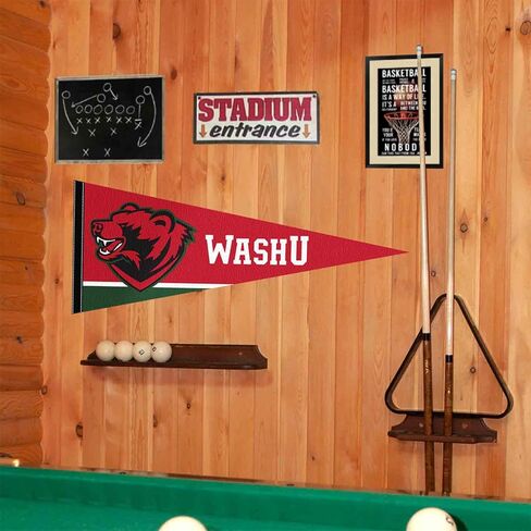 College Flags & Banners Co. Washington St. Louis Bears Logo Pennant Flag in Saudi Arabia