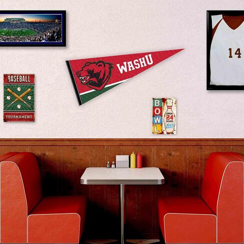 College Flags & Banners Co. Washington St. Louis Bears Logo Pennant Flag in Saudi Arabia