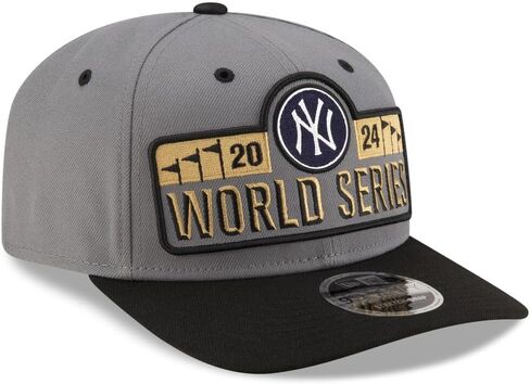 قبعة New Era NY New York Yankees 9SEVENTY 2024 World Series Gold Patch Snapback، قبعة قابلة للتعديل in Saudi Arabia