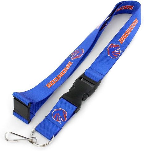 Aminco NCAA Boise State Broncos Team Lanyard , Blue in Saudi Arabia