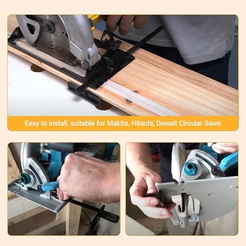 164095-8 Circular Saw Guide Rip Fence Kit Metal Rip Fence Edge Guide | Tool Part Fits for Circular Saws 5005BA, 5007NB, 5057KB, 5046DwB, 5621DWA (1pcs) in Saudi Arabia
