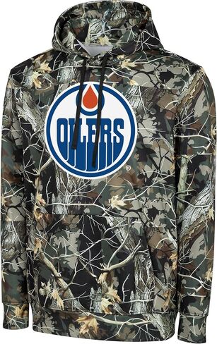 سويت شيرت بغطاء للرأس للرجال من FOCO NHL بشعار Hunter Camo الأساسي الرسمي in Saudi Arabia