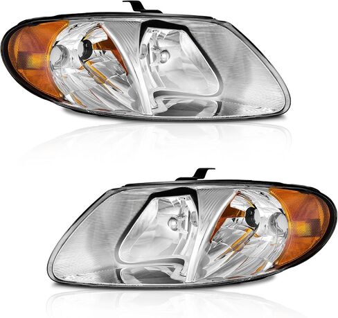 for 2011-2020 Dodge Grand Caravan Headlights Assembly Compatible with 2008-2016 Chrysler Town Country Headlamp Replacement Headlight in Saudi Arabia