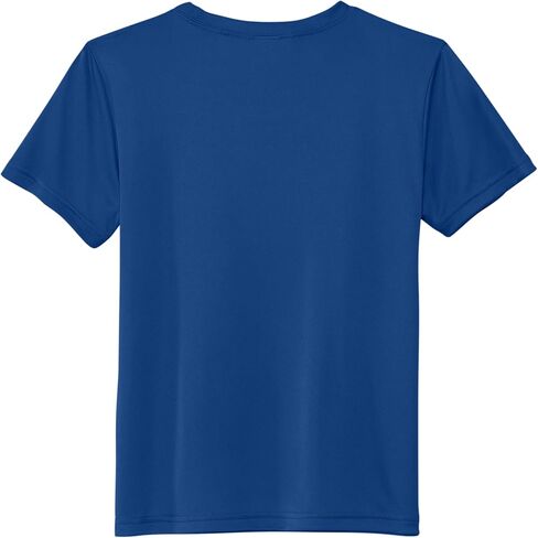 SPORT-TEK Youth PosiCharge Re-Compete Tee | تي شيرت خفيف الوزن بأكمام قصيرة للأولاد والبنات، ملابس صيفية للأطفال in Saudi Arabia