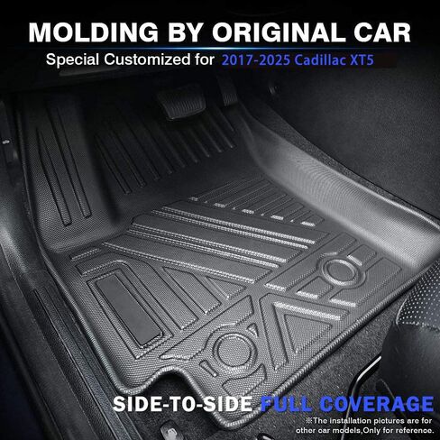 KUST Floor Mats for 2016-2024 Chevy Camaro, All Weather Floor Liners for Chevrolet Camaro Accessories Front and Rear Car Mats in Saudi Arabia