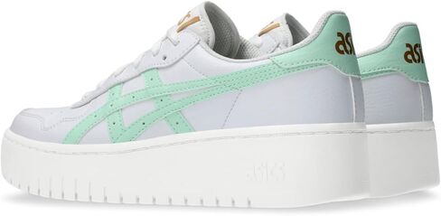 أحذية ASICS للسيدات اليابان S PF Sportstyle ، 9.5 ، White/Apricot Crush in Kuwait