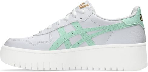 أحذية ASICS للسيدات اليابان S PF Sportstyle ، 9.5 ، White/Apricot Crush in Kuwait