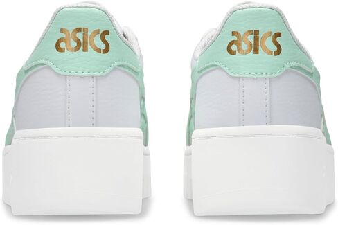 أحذية ASICS للسيدات اليابان S PF Sportstyle ، 9.5 ، White/Apricot Crush in Kuwait