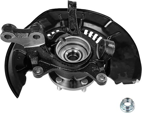 SCITOO Front Driver Side Wheel Hub Bearing & Steering Knuckle Assembly 698-433 Fit for Toyota Highlander 2008-2013 FWD, for Toyota Highlander 2014-2017 in Saudi Arabia