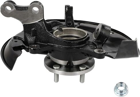 SCITOO Front Driver Side Wheel Hub Bearing & Steering Knuckle Assembly 698-433 Fit for Toyota Highlander 2008-2013 FWD, for Toyota Highlander 2014-2017 in Saudi Arabia