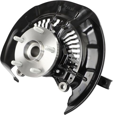 SCITOO Front Driver Side Wheel Hub Bearing & Steering Knuckle Assembly 698-433 Fit for Toyota Highlander 2008-2013 FWD, for Toyota Highlander 2014-2017 in Saudi Arabia