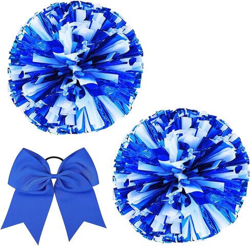 Hlonon 2 PCS POMS POMS و CHEERLEADER Sports Dance Cheer البلاستيك بومس بومس الهتاف للفريق الرياضي هتاف روح الروح in Kuwait