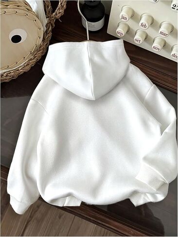 GORGLITTER Girl's Cherry Hoodie Sweatshirts Cute Graphic Long Sleeve Y2k Hooded Sweatshirts Top Fall Trendy Jackets Outfits in Saudi Arabia
