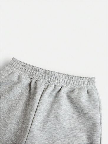 Milumia Girl's Wide Leg Sweatpants Elastic Waist Loose Fit Casual Long Trousers in Saudi Arabia