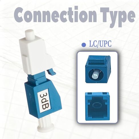 uson 10pc lc/upc yin و yang المخففات sm ثابت الألياف الثابتة ، أنثى إلى ذكر ، 10db in Saudi Arabia