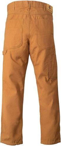 Insulated Gear Brown Men’s Fleece Lined Canvas Work Pants in Saudi Arabia