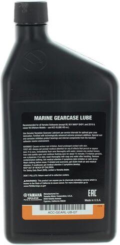 yamaha الأصلي yamalube acc-gearl-ub-qt marine lower unit ungare lube yamalube oem-kit with pump and gckets in Saudi Arabia