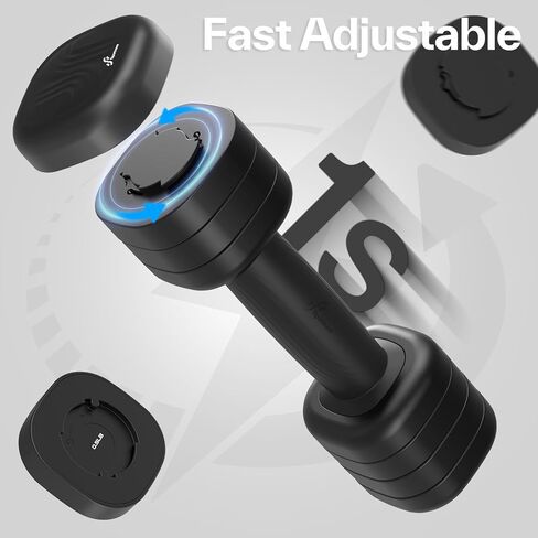 مجموعة دمبل قابلة للتعديل مكونة من 2: مجموعة دمبل رياضية 4 في 1 بأوزان مجانية للنساء، أوزان يد للنساء في المنزل، كل أوزان 2 رطل و3 رطل و4 رطل و5 رطل مع مقبض مطاطي ناعم للتدريب على ممارسة صالة الألعاب الرياضية المنزلية in Kuwait