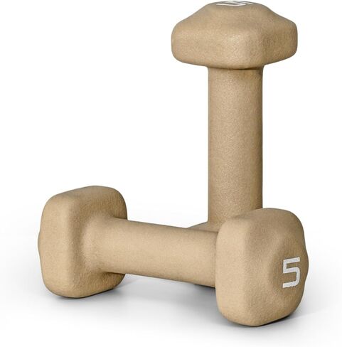 Tone Fitness Neoprene Dumbbell Weight Pairs with Anti-Roll Square Head | Multiple Options in Saudi Arabia