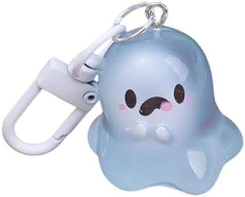 Halloween Luminous Ghost Keychain Gifts for Women Stuffers for Her Spooky Gifts Christmas Halloween Night Glow Ghost Keychain in Saudi Arabia