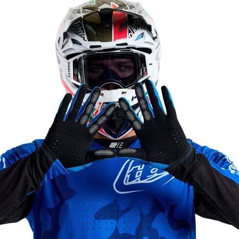 Troy Lee Designs Air Glove (2025) for Motocross MX Off-road, Mono Blue, Large in Saudi Arabia