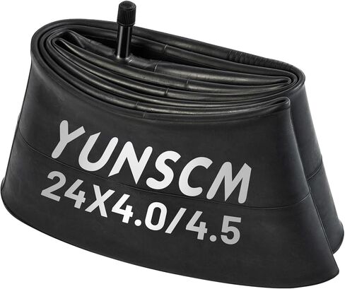 YUNSCM 1-PC/2-PCS 24 بوصة أنابيب الدراجة الإلكترونية الدهنية 24x4.0/4.5 AV32MM Schrader Valve 98/112-507 الأنابيب الداخلية المتوافقة مع 24x4.0 24x4 24x4.5 أنابيب إطارات الدراجة الكهربائية in Saudi Arabia