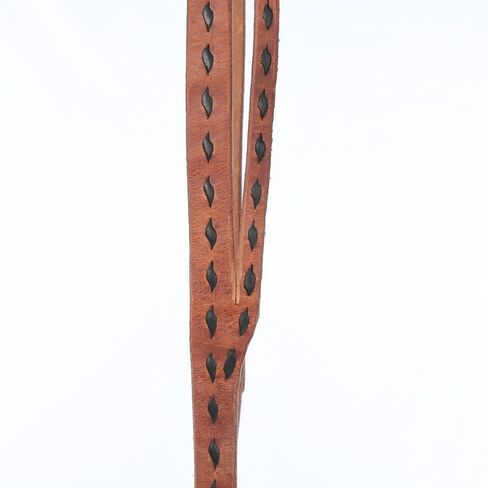 NRS Tack Black Buckstitch Split Ear Headstall in Kuwait