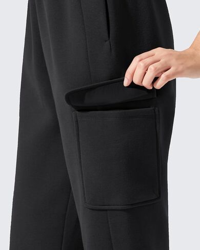G4Free Flurrylux Joggers for Women Fleece Lined Sweatpants Cotton Cargo Pants Winter Scrubs in Saudi Arabia