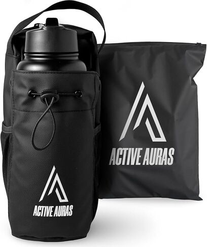 Magnetic Gym Bag for Men and Women – Padded Strap, 4 Strong Magnets, Fits 64oz Bottle Small Crossbody Pouch with Phone Pocket for Travel, Sports, Fitness, Work – Gym Accessories & Gifts in Saudi Arabia