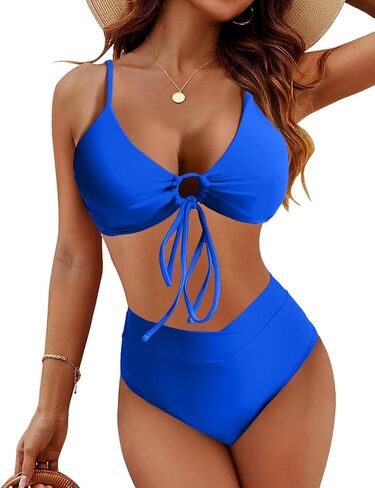 V-Neck One-Piece Swimsuit with Straps, Solid Color, Perfect for Beach Vacations and Photoshoots in Saudi Arabia
