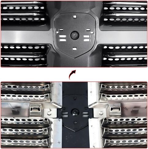 شواية أمامية MIC متوافقة مع 2013-2018 Ram 1500 Big Horn (أبيض ساطع) in Kuwait