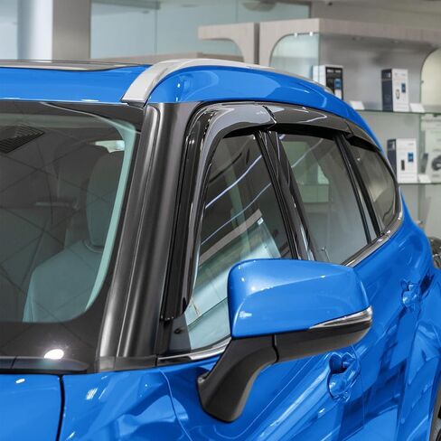 Goodyear Shatterproof Window Deflectors for Jeep Grand Cherokee L 2021-2025, Tape-on Rain Guards, Window Visors, Vent Deflector Visor, Car Accessories, 4 pcs. - GY008886 in Saudi Arabia