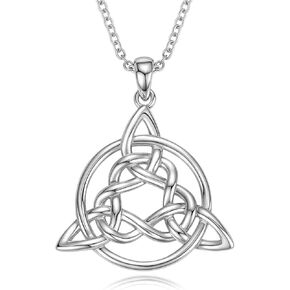 Four Leaf Clover Necklace for Women, 14K Gold Plated 925 Sterling Silver Lucky Pendant with Mother of Pearl, Dainty Elegant Hypoallergenic Jewelry, Anniversary Birthday Gifts for Her Mom Wife in Kuwait